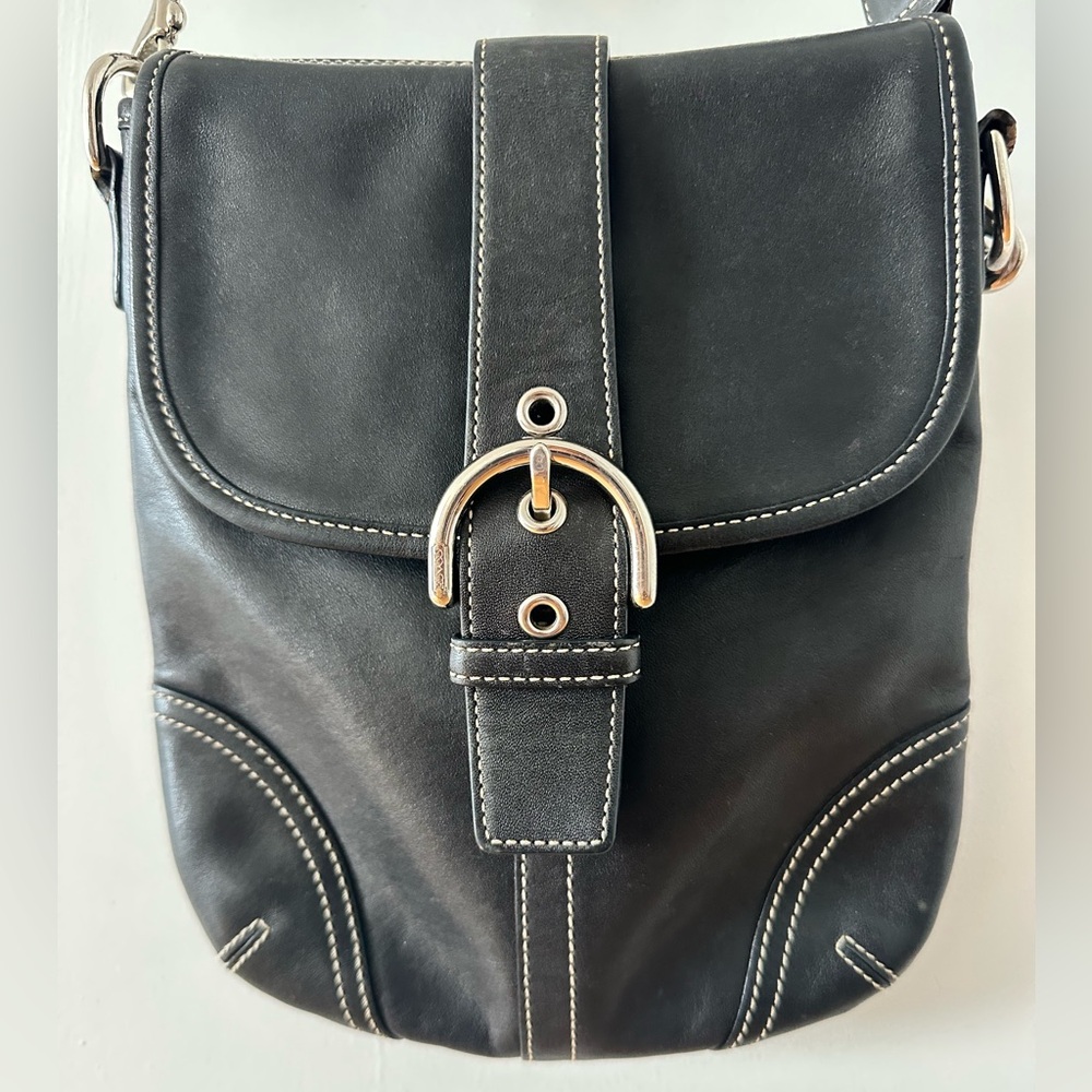 Coach Leather Crossbody Bag - Classic